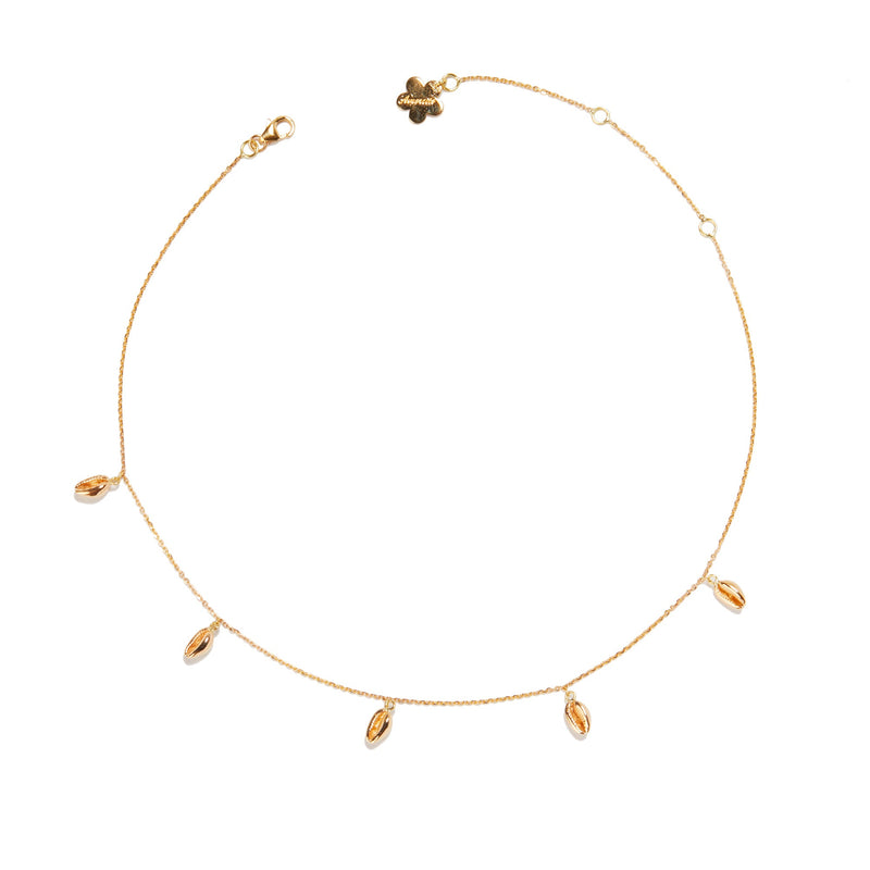 Cowrie Shell Choker Necklace