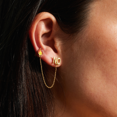Hell No Earrings