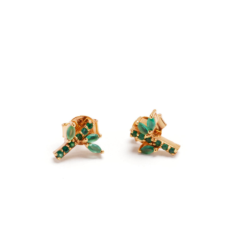 Bamboo Stud Earrings